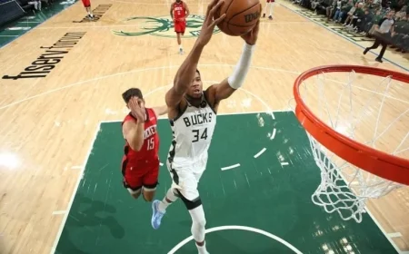 Antetokounmpo Shines, Yet Bucks Fall to Rockets Amid Late-Game Struggles