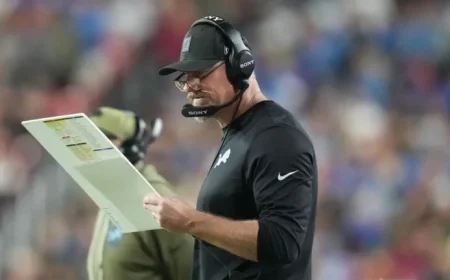 Campbell Leads Lions to 44-Point Victory