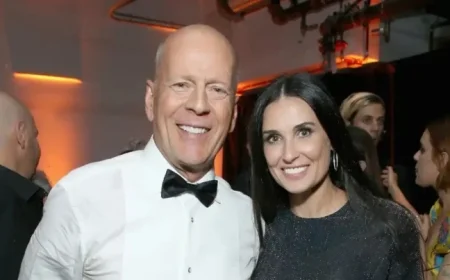 Demi Moore Backs Bruce Willis at Dementia Benefit Event
