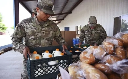 Military Families Seek Grocery Support Amid Paycheck Disruptions from Shutdown