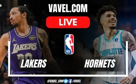 Los Angeles Lakers Triumph 121-111 Over Charlotte Hornets in NBA Showdown Highlights and Key Moments