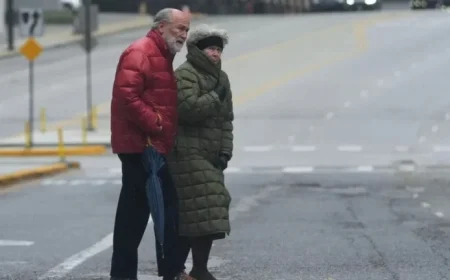 Arctic Blast Sweeps US: Snow Falls, Florida Faces Chilly Temperatures