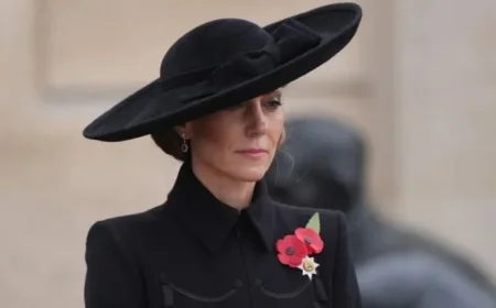 Princess of Wales Honors Nation’s War Heroes Alone at Remembrance Event
