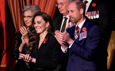 Prince William Encourages Youth to Wear Red Poppies to Honor Military Heroes
