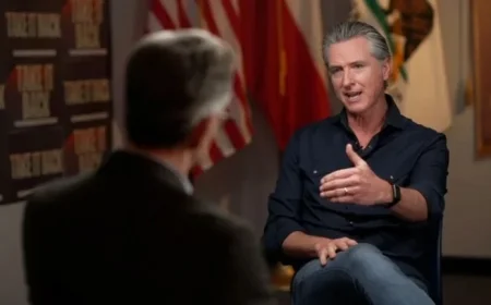 Democrats’ Wins, Including Prop 50, Signal ‘New Moment’ for Party, Says Newsom