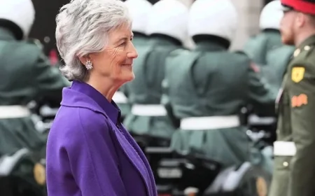 Live Update: Catherine Connolly and Family Arrive at Dublin Castle for Inauguration Ceremony