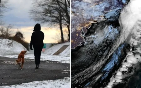 Polar Vortex Brings Season’s First Snow to New York Tri-State Area