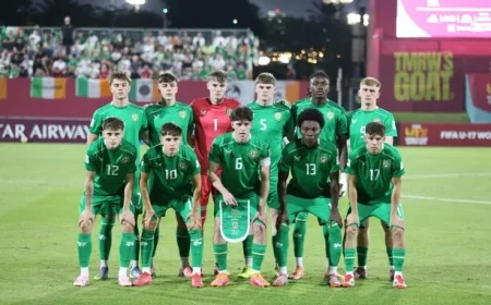 Live Updates: Ireland vs Paraguay Showdown at U17 World Cup
