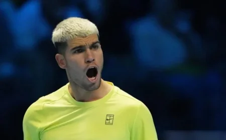 Live Updates: Alcaraz vs Fritz at ATP Finals Turin Today