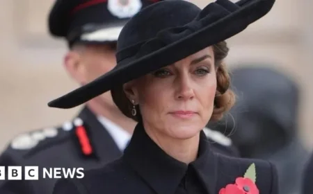 Kate and Queen Honor Armistice Day with Wreaths as Nation Pays Tribute