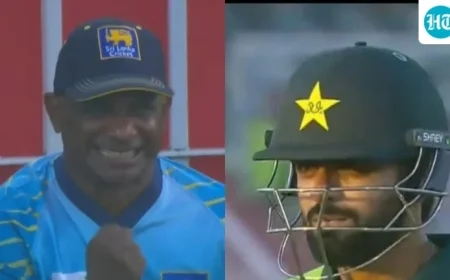 Sanath Jayasuriya Explodes with Excitement as Wanindu Hasaranga Dazzles Babar Azam with Stunning Delivery in Rawalpindi Cricket Match