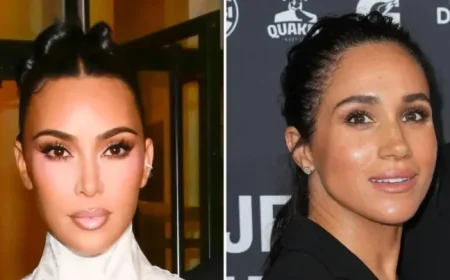 Kim Kardashian Removes Meghan Markle Photo at Kris Jenner’s Bash
