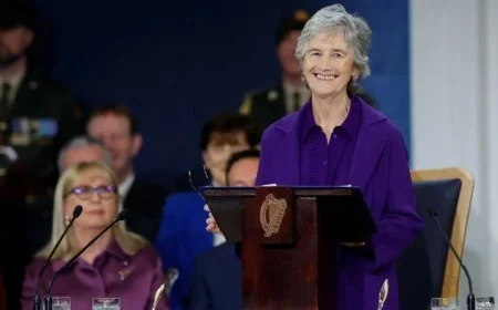 Catherine Connolly Humbly and Proudly Becomes the 10th President of Ireland