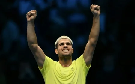 Alcaraz Overcomes a Fierce Battle Against Fritz Nearing Masters Semifinals Qualifications