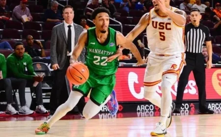 Winston Scores 27 in Men’s Basketball Loss to USC