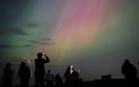 Solar Storm May Ignite Dazzling Auroras Across the U.S.