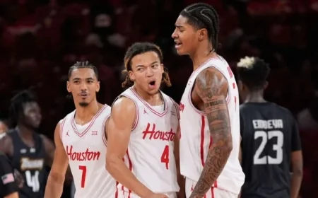 Houston Tops Purdue to Lead AP Top 25 College Basketball Poll