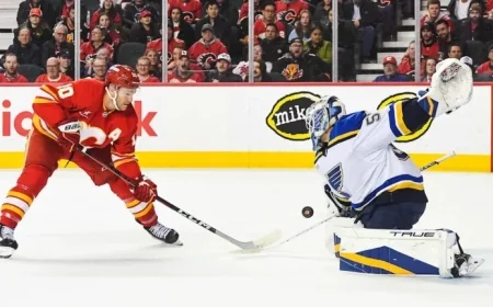 Key Blues Players to Watch in Match Against Calgary
