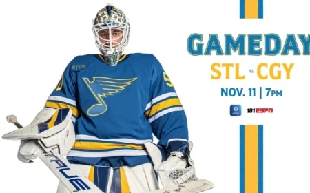 Blues Clash with Flames: Exciting Hockey Preview