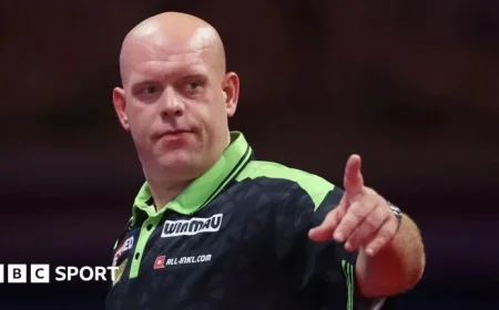 Michael van Gerwen Triumphs Over Gary Anderson to Clinch 2025 Grand Slam of Darts Title