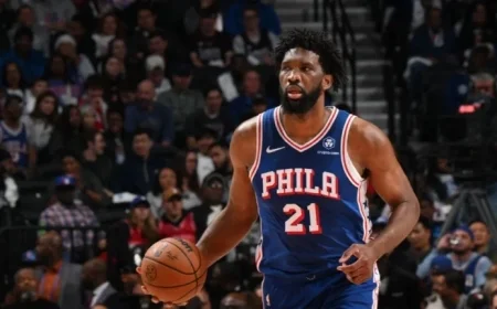 Joel Embiid Misses Celtics Game Due to Right Knee Soreness