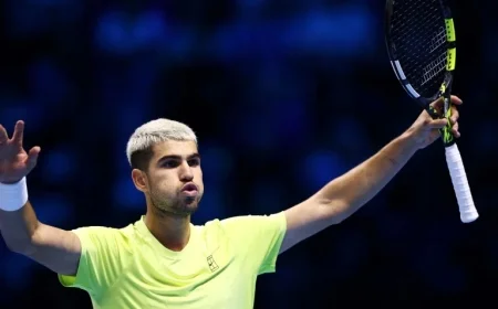 ATP Finals: Alcaraz Triumphs Again Closing in on World Number 1 Zeballos and Granollers Suffer Doubles Defeat