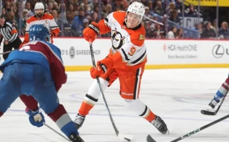 Carlsson, Ducks Seek Eighth Consecutive Win Against Avalanche in NHL Face-off