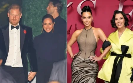 Meghan Markle and Prince Harry Omitted from Kris Jenner’s Birthday Posts