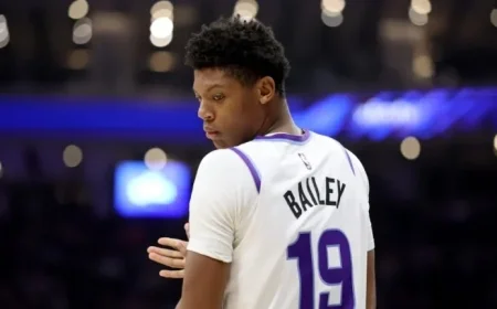 Ace Bailey Debuts as Jazz Fall to Timberwolves