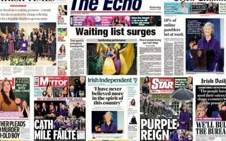 Wednesday’s Front Page Highlights: Insights from Today’s Newspapers