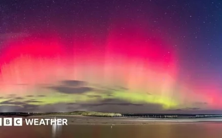 UK to Witness Stunning Northern Lights Display This Week Amid Potential Severe Geomagnetic Storm