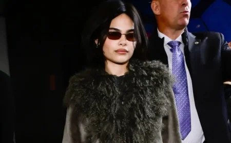 Ariana Greenblatt Ushers in Penny Lane Coat Season