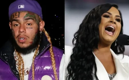 6ix9ine Predicts Demi Lovato’s Potential Relapse