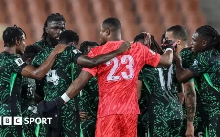 Nigeria’s Bold Move: Team Boycotts Training Before Pivotal World Cup 2026 Qualifier Against Gabon