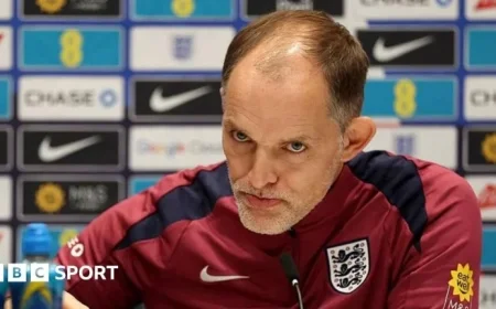 Tuchel Previews Serbia Clash at England News Conference