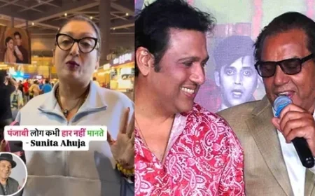 Sunita Ahuja Reveals Govinda’s Recent Visit to Dharmendra in the Hospital Hindustan Times