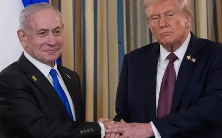 Trump Requests Pardon for Netanyahu from Israel’s President Following Gaza Ceasefire