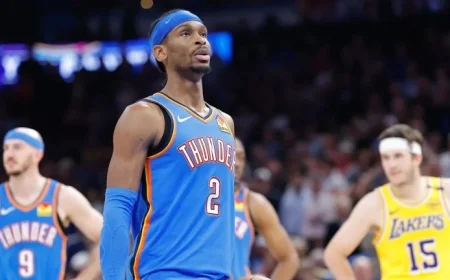 OKC Thunder Revamps Starting Lineup for Crucial Showdown Against Lakers