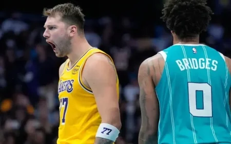 Luka Doncic’s Status for Tonight’s Game Against Oklahoma City Thunder Uncertain as LA Lakers Anticipate Decision