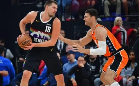 Nikola Jokić Shines with 55 Points Against Clippers in Thrilling Nuggets Showdown in Los Angeles