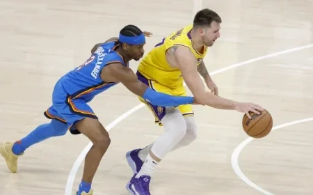 Lakers and Thunder Reveal Complete Starting Lineups for Anticipated Wednesday Showdown