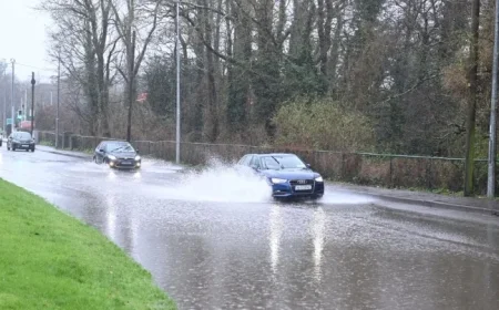 Heavy Rain Expected as Met Éireann Issues Multiple Orange and Yellow Weather Warnings