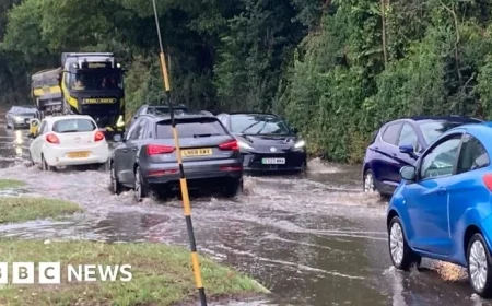 Met Office Alerts Region to Imminent Heavy Rainfall Warnings