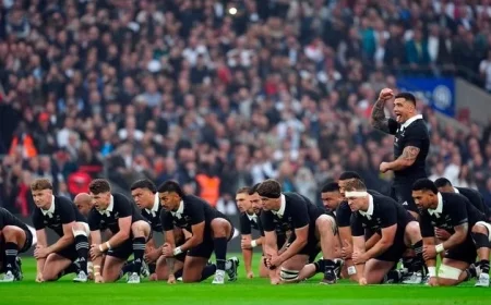 All Blacks Anticipate Respectful Showdown with England in Haka Challenge