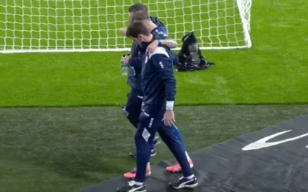 Serbia’s Ivan Ilic Endures Serious Injury in England Match as ITV Declines Replay