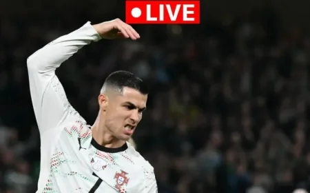 Ireland vs Portugal LIVE: Cristiano Ronaldo sees red with VAR decision in World Cup qualifiers showdown