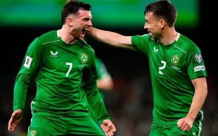 Ireland player ratings: Parrott dazzles while defense delivers heroic performance to frustrate Portugal’s stars