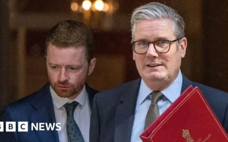Starmer’s Chief of Staff McSweeney Stays Amid Briefing War Reports as Confirmed by BBC