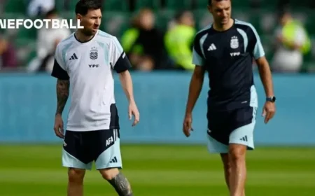 Lionel Scaloni Announces Messi’s Starting Role and Praises Angola’s Impressive Style of Play