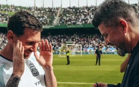 Messi’s Viral Reaction to Receiving Elche Jersey Sparks Internet Buzz